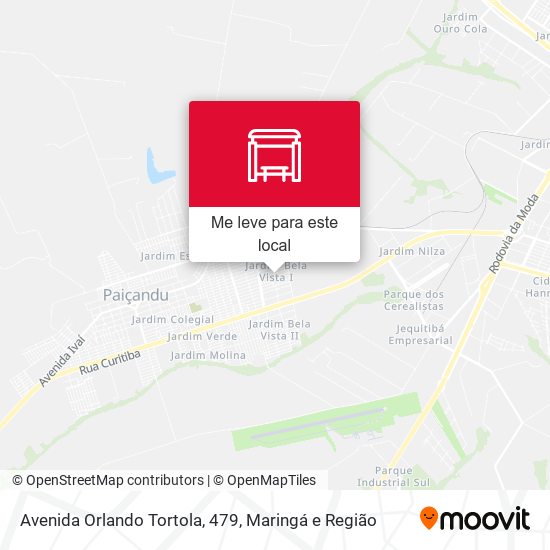 Avenida Orlando Tortola, 479 mapa