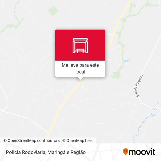 Policia Rodoviária mapa