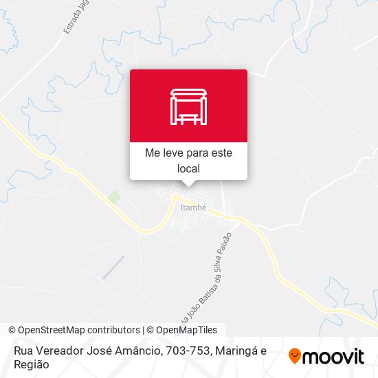 Rua Vereador José Amâncio, 703-753 mapa