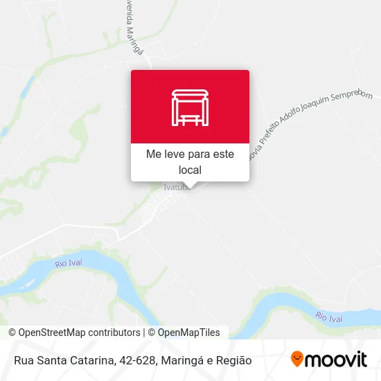 Rua Santa Catarina, 42-628 mapa