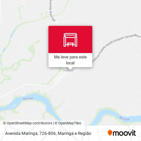 Avenida Maringá, 726-806 mapa