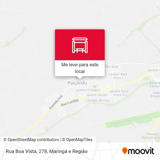 Rua Boa Vista, 278 mapa