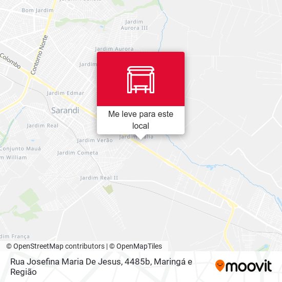 Rua Josefina Maria De Jesus, 4485b mapa