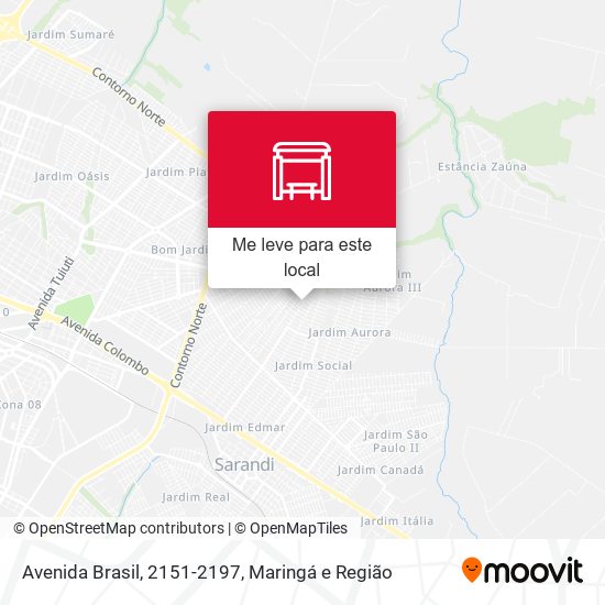 Avenida Brasil, 2151-2197 mapa