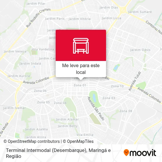 Terminal Intermodal (Desembarque) mapa
