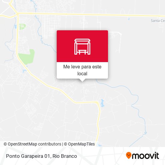Ponto Garapeira 01 mapa