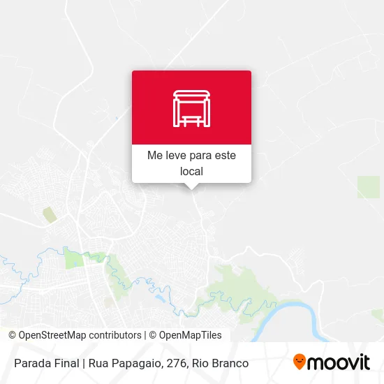 Parada Final | Rua Papagaio, 276 mapa