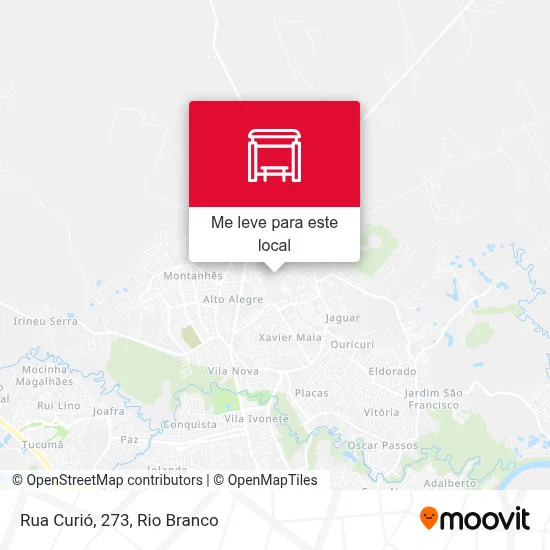 Rua Curió, 273 mapa