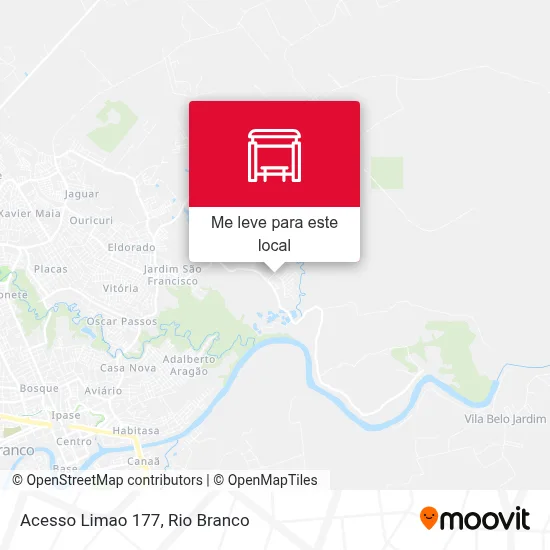 Acesso Limao 177 mapa