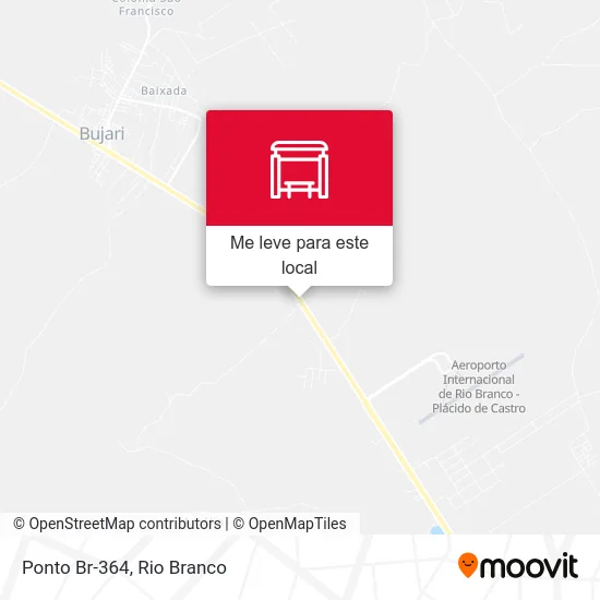 Ponto Br-364 mapa