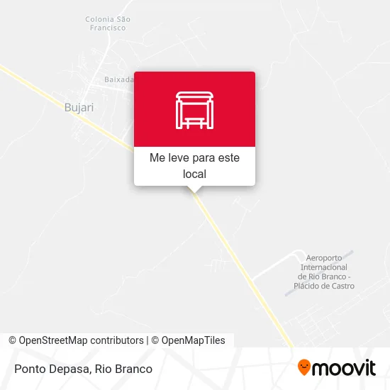 Ponto Depasa mapa