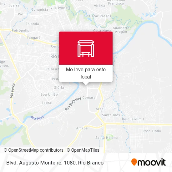 Blvd. Augusto Monteiro, 1080 mapa