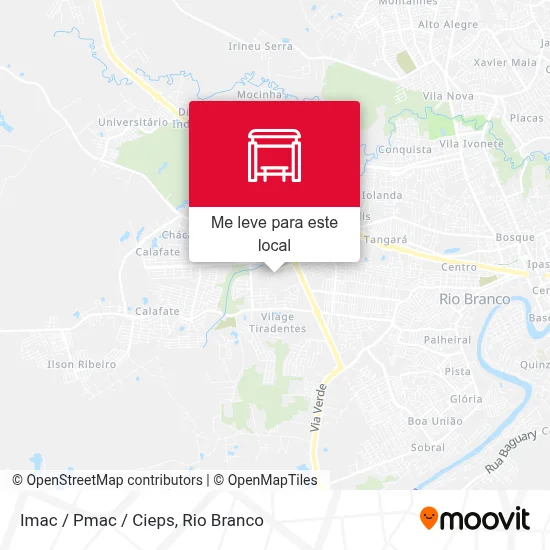 Imac / Pmac / Cieps mapa