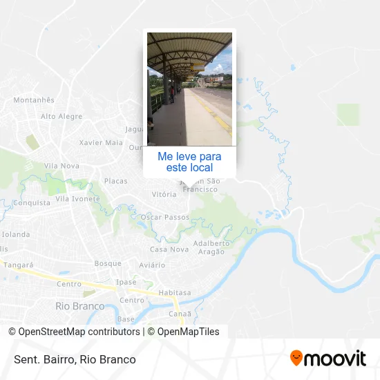 Sent. Bairro mapa