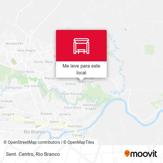 Sent. Centro mapa