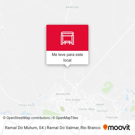 Ramal Do Mutum, 04 | Ramal Do Valmar mapa