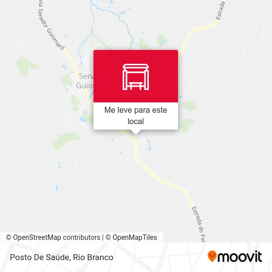 Posto De Saúde mapa
