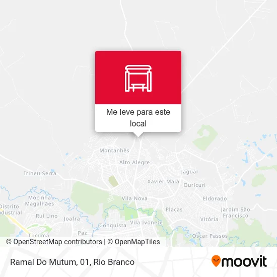 Ramal Do Mutum, 01 mapa