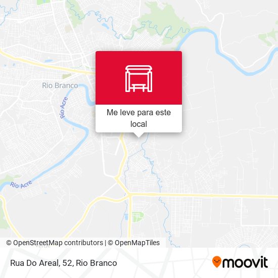 Rua Do Areal, 52 mapa