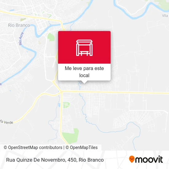 Rua Quinze De Novembro, 450 mapa