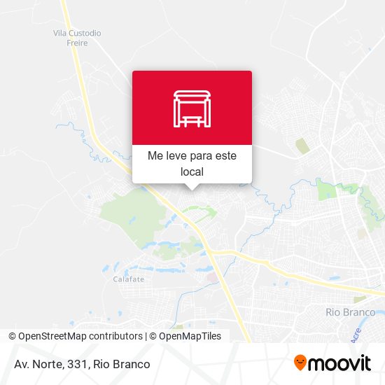 Av. Norte, 331 mapa
