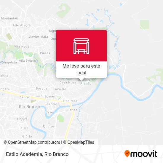 Estilo Academia mapa