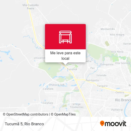 Tucumã 5 mapa