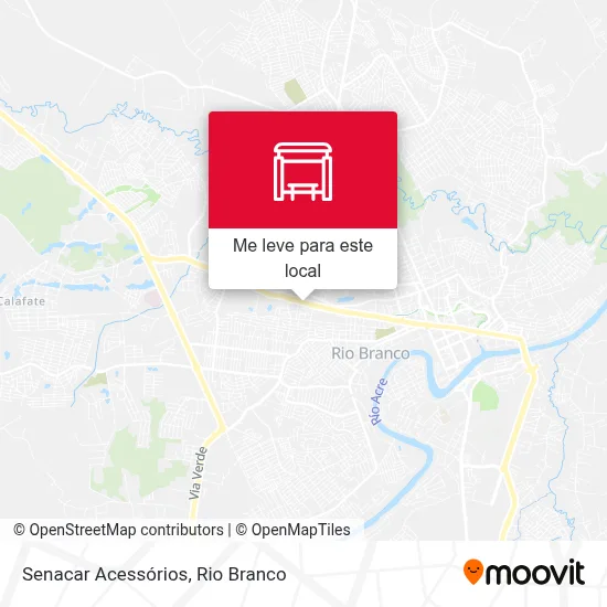 Senacar Acessórios mapa