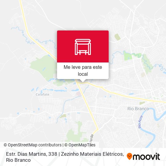 Estr. Dias Martins, 338 | Zezinho Materiais Elétricos mapa