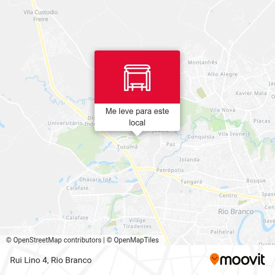 Rui Lino 4 mapa