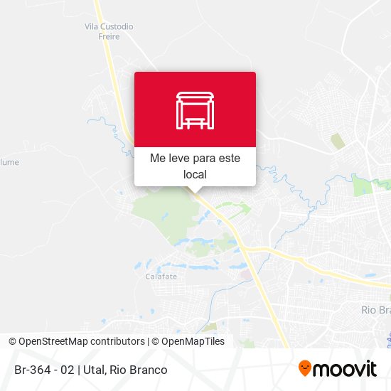 Br-364 - 02 | Utal mapa