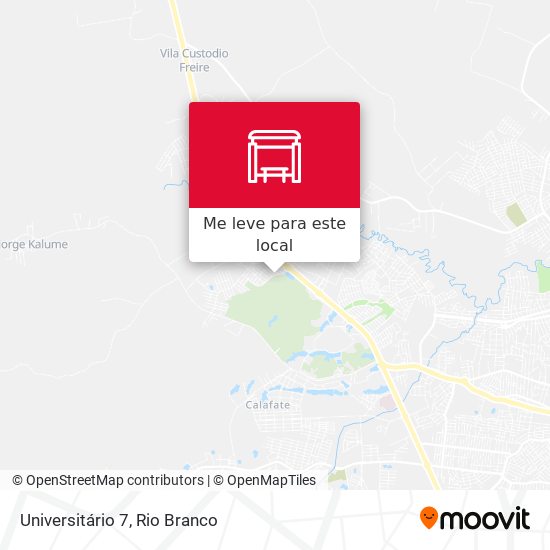 Universitário 7 mapa