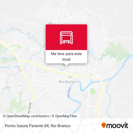 Ponto Isaura Parente 04 mapa