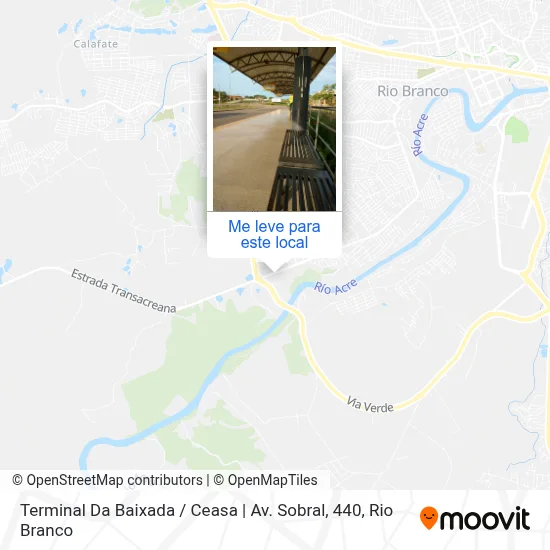 Terminal Da Baixada / Ceasa | Av. Sobral, 440 mapa