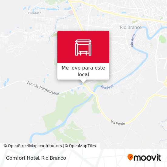 Comfort Hotel mapa