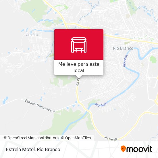 Estrela Motel mapa