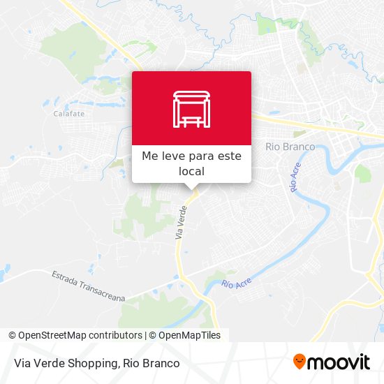 Via Verde Shopping mapa