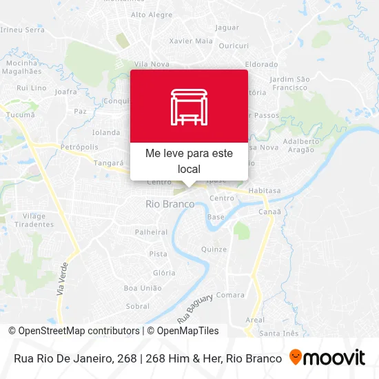 Rua Rio De Janeiro, 268 | 268 Him & Her mapa