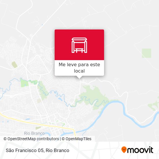São Francisco 05 mapa