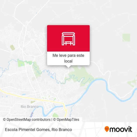Escola Pimentel Gomes mapa
