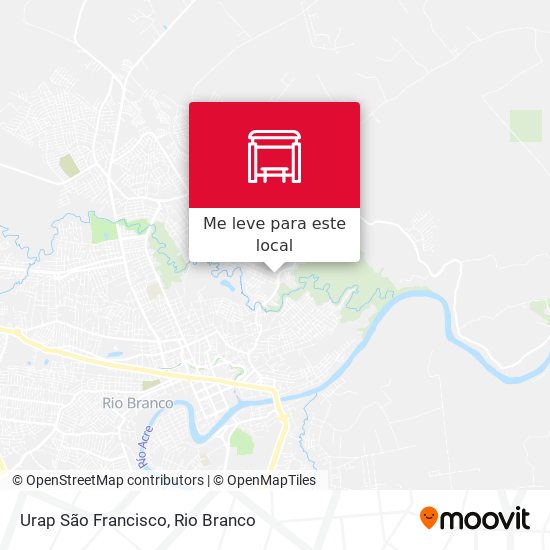 Urap São Francisco mapa