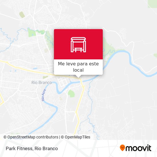 Park Fitness mapa