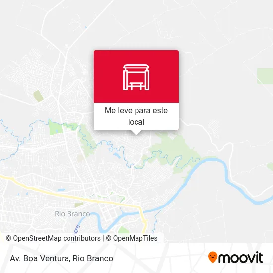 Av. Boa Ventura mapa