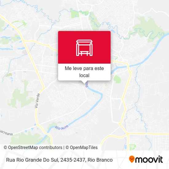 Rua Rio Grande Do Sul, 2435-2437 mapa