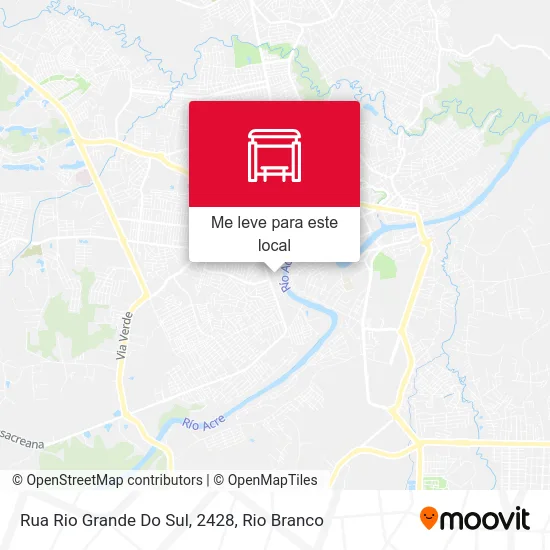 Rua Rio Grande Do Sul, 2428 mapa