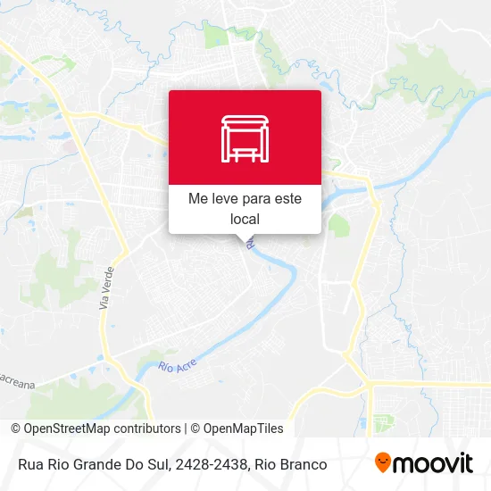 Rua Rio Grande Do Sul, 2428-2438 mapa