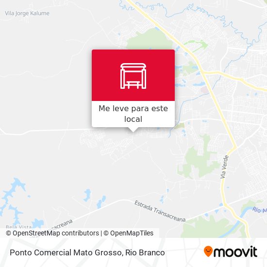 Ponto Comercial Mato Grosso mapa