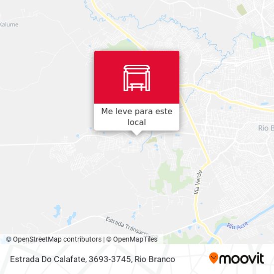Estrada Do Calafate, 3693-3745 mapa