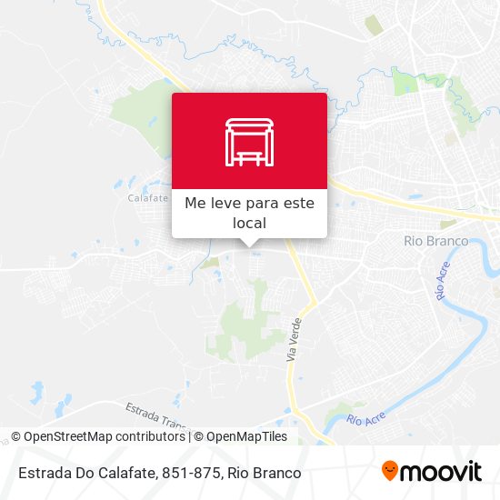 Estrada Do Calafate, 851-875 mapa