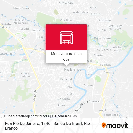Rua Rio De Janeiro, 1346 | Banco Do Brasil mapa
